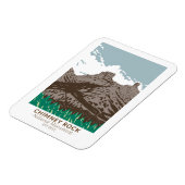 Chimney Rock National Monument Colorado  Magneet (Linkerzijde)