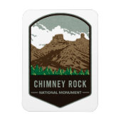 Chimney Rock National Monument Magneet (Verticaal)