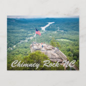 Chimney Rock NC Briefkaart (Voorkant)