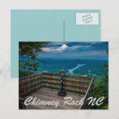 Chimney Rock NC Briefkaart (Voorkant / Achterkant)