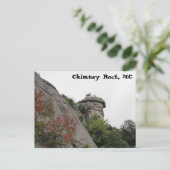 Chimney Rock, NC Briefkaart (Staand voorkant)