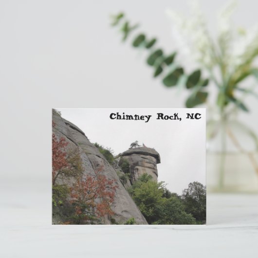 Chimney Rock, NC Briefkaart (Staand voorkant)