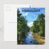 Chimney Rock North Carolina Briefkaart (Voorkant / Achterkant)