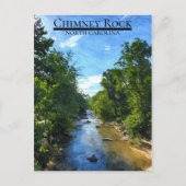 Chimney Rock North Carolina Briefkaart (Voorkant)