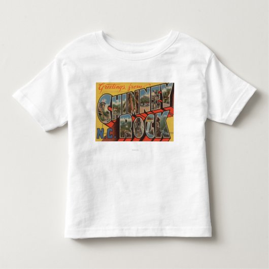 Chimney Rock, North Carolina Kinder Shirts (Voorkant)
