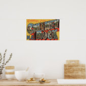 Chimney Rock, North Carolina Poster (Keuken)