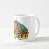 Chimney Rock North Carolina Souvenir Koffiemok (Voorkant rechts)