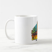 Chimney Rock North Carolina Souvenir Koffiemok (Links)