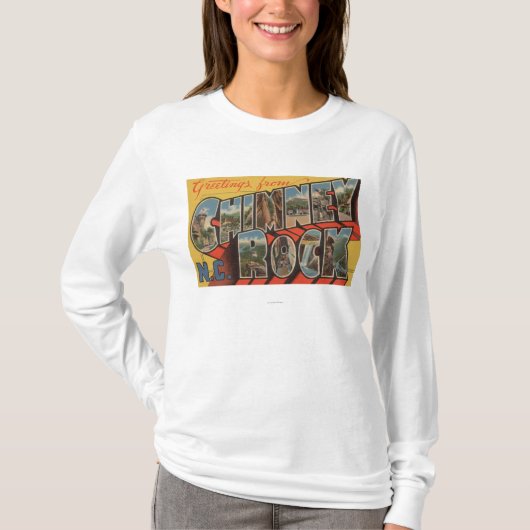 Chimney Rock, North Carolina T-shirt (Voorkant)