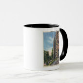 Chimney Rock op Cody Highway, Montana Uitzicht Mok (Voorkant rechts)