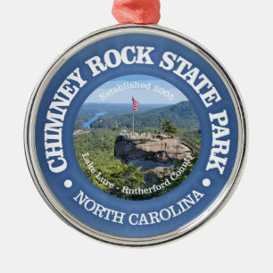Chimney Rock SP Metalen Ornament
