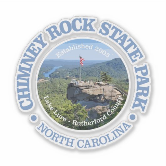 Chimney Rock SP Sticker (Voorkant)