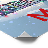 Chimney Santa Poster (Hoek)