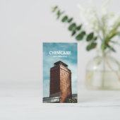 Chimney Sweep and Repair  Visitekaartje (Staand voorkant)