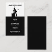 Chimney Sweep | Beroepsbeoefenaars Visitekaartje (Voorkant / Achterkant)