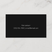 Chimney Sweep Cleaning & Repairs Business Card Visitekaartje (Achterkant)