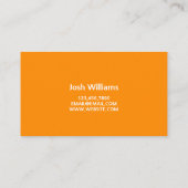 Chimney Sweep Cleaning & Repairs Visitekaartje (Achterkant)