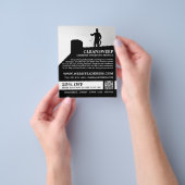 Chimney Sweep Design, Chimney Sweep Service Flyer (Hand)