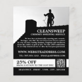 Chimney Sweep Design, Chimney Sweep Service Flyer (Voorkant)