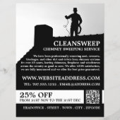 Chimney Sweep Design, Chimney Sweep Service Flyer (Voorkant)