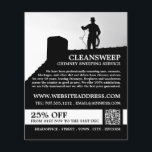 Chimney Sweep Design, Chimney Sweep Service Flyer<br><div class="desc">Chimney Sweep Design,  Chimney Sweeping Service Adverteren Flyer door The Visitekaartje Store.</div>