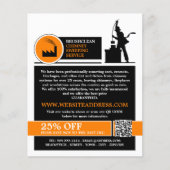 Chimney Sweep Design Chimney Sweep Service Flyer (Voorkant)