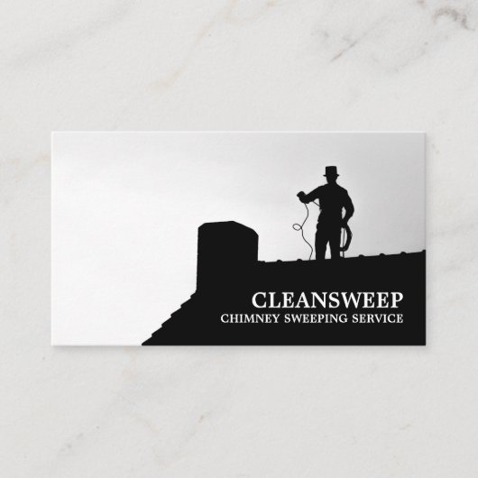 Chimney Sweep Design, Chimney Sweep Visitekaartje (Voorkant)