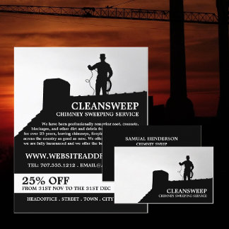Chimney Sweep Design, Chimney Sweep Visitekaartje