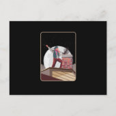 Chimney Sweep Night Mond Sweeper Cadeau Briefkaart (Voorkant)