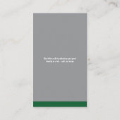 Chimney Sweep | Professional Visitekaartje (Achterkant)