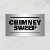Chimney Sweep Visitekaartje (Voorkant)