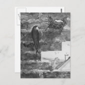 Chimney Swift en Nest Briefkaart (Voorkant / Achterkant)