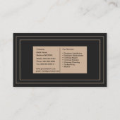 Chimney Visitekaartje (Achterkant)