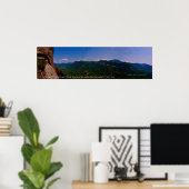 chimneyrock pano links, "Het spoor is het ding,.. Poster (Thuiskantoor)