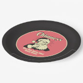 Chimneys: Real Men Never Mind Going Down Papieren Bordje (Gekanteld)