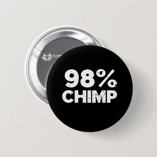 Chimp 98 ronde button 5,7 cm (Voorkant /achterkant)