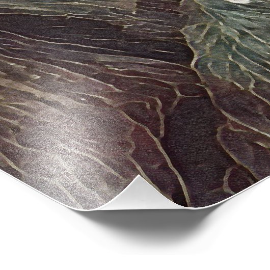 CHIMP ART FOTO AFDRUK (Hoek)