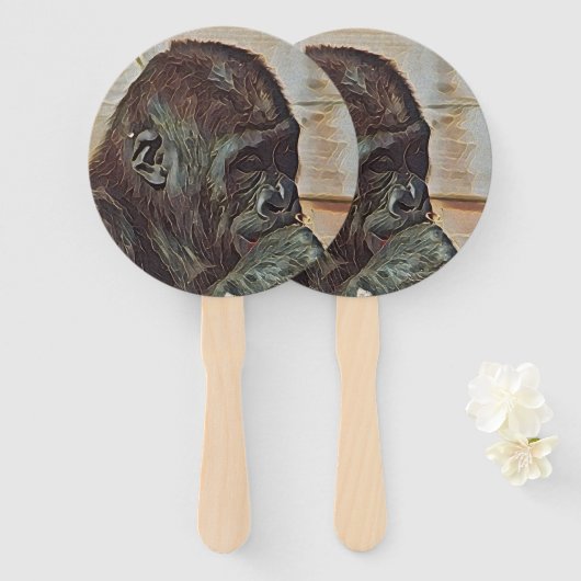 CHIMP ART HANDWAAIER (Voorkant en achterkant)