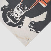 Chimp Business6 Tissuepapier (Detail)