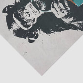 Chimp Business7 Tissuepapier (Detail)