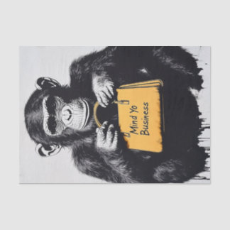 Chimp Business9 Tissuepapier