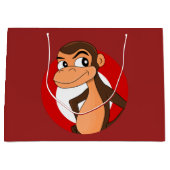 Chimp cartoon grote cadeautas (Voorkant)