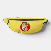 Chimp cartoon Heuptasje (Liggend)