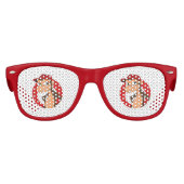 Chimp cartoon kinder zonnebrillen (Voorkant)