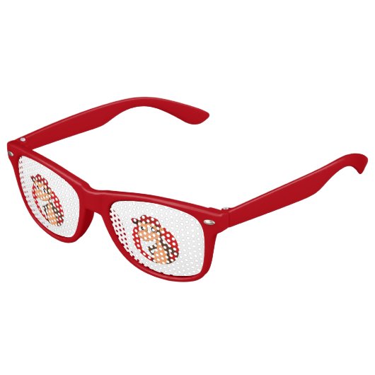 Chimp cartoon kinder zonnebrillen (Gekanteld)