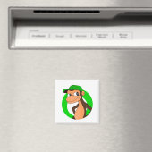 Chimp cartoon magnet (Insitu (Vaatwasser))