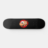 Chimp cartoon persoonlijk skateboard (Horizontaal)