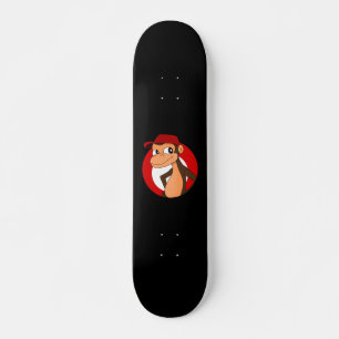 Chimp cartoon persoonlijk skateboard