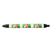 Chimp cartoon zwarte inkt pen (Voorkant)