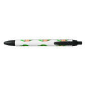 Chimp cartoon zwarte inkt pen (Achterkant)